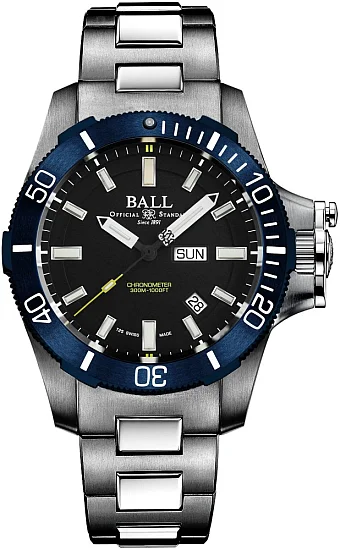 Ball Engineer Hydrocarbon Submarine Warfare COSC Chronometer DM2276A-S3CJ-BK