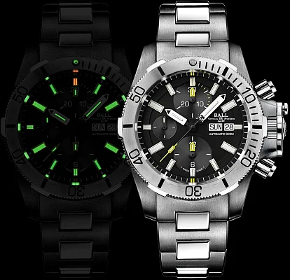 Ball Engineer Hydrocarbon Submarine Warfare Chronograph DC2276A-SJ-BK