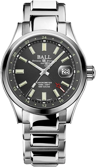 Ball Engineer III Endurance 1917 GMT COSC Chronometer Limited Edition 904L GM9100C-S2C-GY