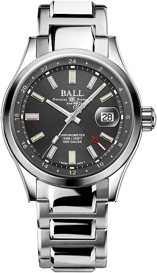 Ball Engineer III Endurance 1917 GMT COSC Chronometer Limited Edition Rainbow 904L GM9100C-S2C-GYR