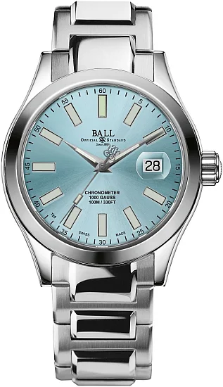 Ball Engineer III Marvelight COSC Chronometer 904L Ice Blue NM9026C-S6CJ-IBE