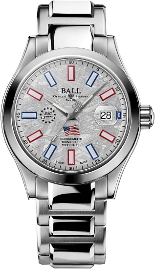 Ball Engineer III Patriot COSC Chronometer 904L NM9026C-S59C-MSL2