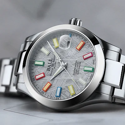 Ball Engineer III Marvelight COSC Chronometer 904L Meteorite Rainbow NM9026C-S46C-MSLR