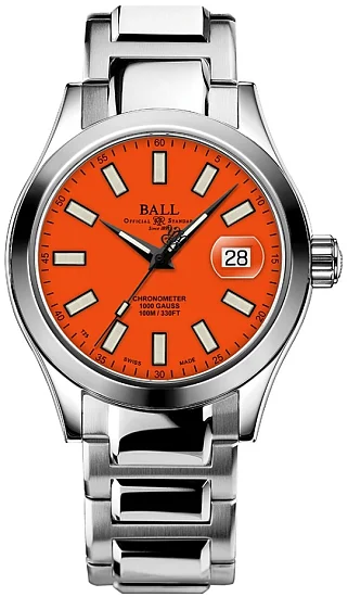 Ball Engineer III Marvelight COSC Chronometer 904L Orange NM9026C-S39CJ-OR