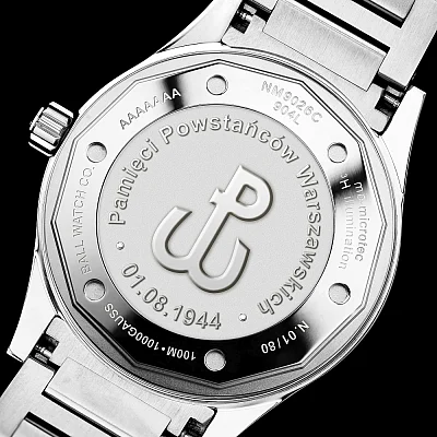 Ball Engineer III Warsaw Uprising Powstanie Warszawskie Limited Edition NM9026C-S40-GY