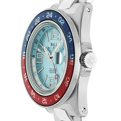Ball Engineer III Maverick GMT Manufacture COSC Chronometer Ice Blue DG3028C-S1CJ-IBE