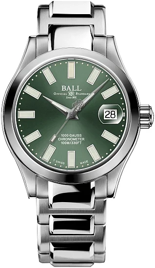 Ball Engineer III Pioneer II 36mm COSC Chronometer 904L Limited Edition NL9616C-S1C-GR