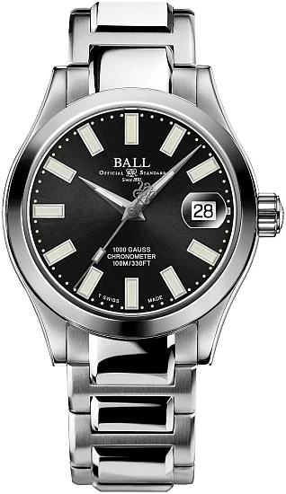 Ball Engineer III Pioneer II 36mm COSC Chronometer 904L Limited Edition NL9616C-S1C-BK