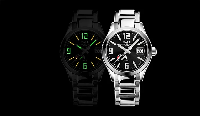 Ball Engineer III Pioneer Power Reserve COSC Chronometer 904L PM9026C-SCJ-BK