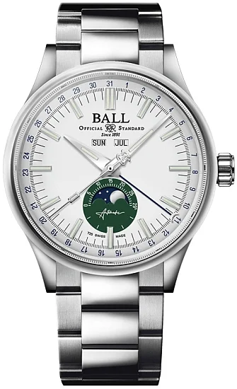 Ball Engineer II Moon Calendar NM3016C-S1J-WHGR