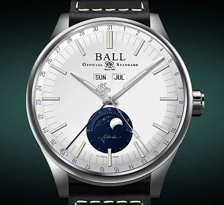 Ball Engineer II Moon Calendar NM3016C-L1J-WH