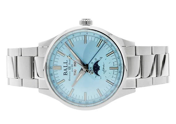 Ball Engineer II Moon Calendar Ice Blue NM3016C-S1J-IBE