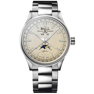 Ball Engineer II Moon Calendar Set NM3016C-L1J-CH