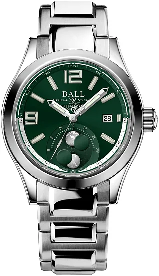 Ball Engineer II Moonphase COSC Chronometer 41mm Limited Edition NM2282C-S1C-GR