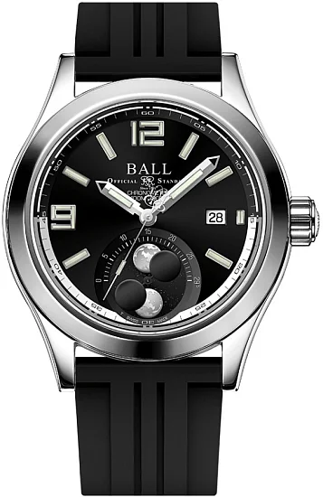 Ball Engineer II Moonphase COSC Chronometer 43mm 904L Black NM2028C-P45C-BK