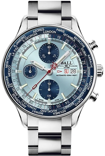 Ball Engineer II Navigator World Time Chronograph CM3388D-S1-IBEBE