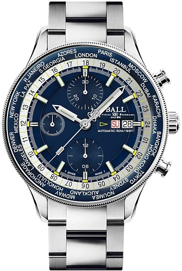 Ball Engineer II Navigator World Time Chronograph CM3388D-S-BE