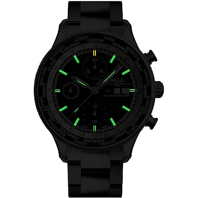 Ball Engineer II Navigator World Time Chronograph CM3388D-S-BE