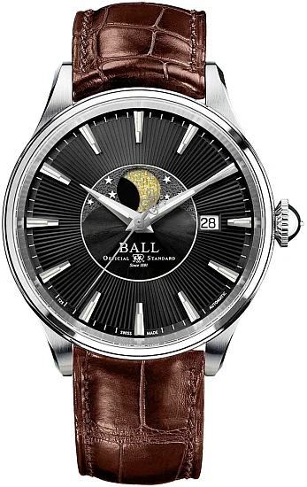 Ball Trainmaster Moonphase NM3082D-LLJ-BK