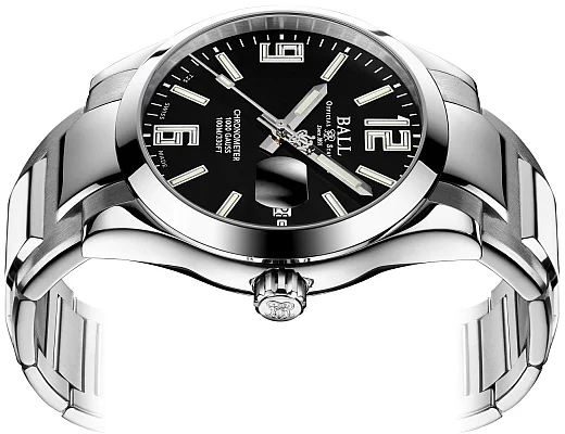 Ball Engineer III Pioneer COSC Chronometer 904L NM2026C-S15CJ-BK