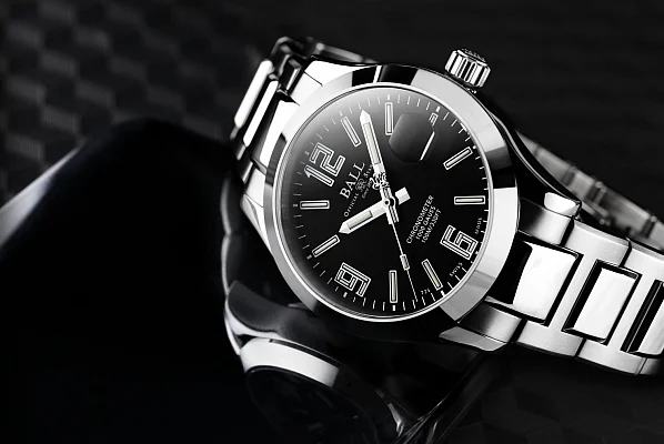 Ball Engineer III Pioneer COSC Chronometer 904L NM2026C-S15CJ-BK
