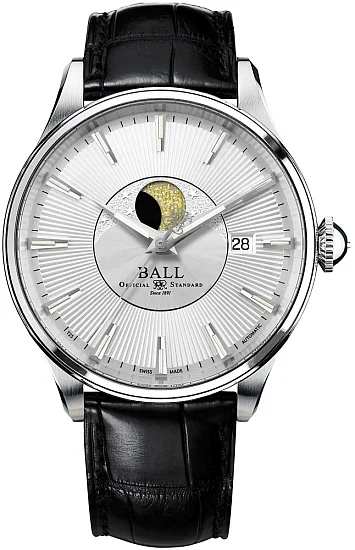 Ball Trainmaster Moonphase NM3082D-LLJ-SL