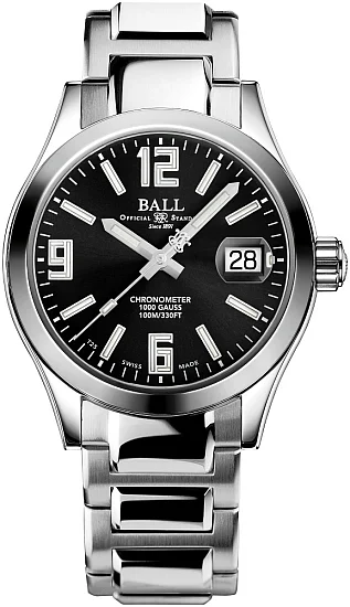 Ball Engineer III Pioneer COSC Chronometer 904L NM2026C-S15CJ-BK