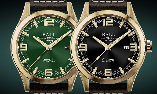 Ball Engineer Manufacture Challenger 43mm COSC Chronometer Bronze ND2186C-L5C-GR