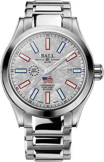Ball Engineer Manufacture Patriot 43mm COSC Chronometer NM2128C-S7C-MSL2