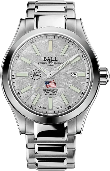 Ball Engineer Manufacture Patriot 43mm COSC Chronometer NM2128C-S7C-MSL1