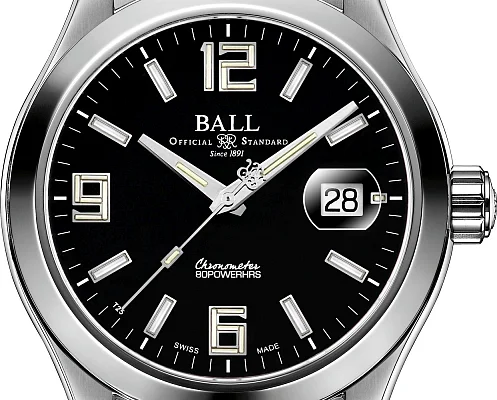 Ball Engineer Manufacture Pioneer II 40mm COSC Chronometer 904L Limited Edition NM9032C-S4CJ-BK