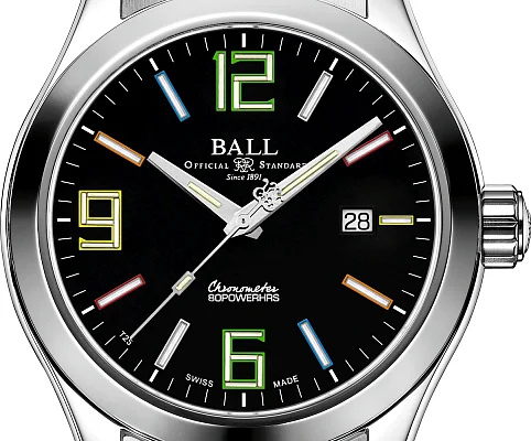 Ball Engineer Manufacture Pioneer II 43mm COSC Chronometer Limited Edition Rainbow 904L NM2128C-S3CJ-BKR