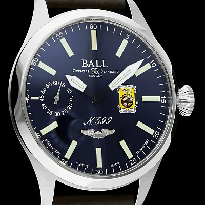 Ball Engineer Master II Doolittle Raiders 46mm Mechanical Small Second NM2638C-L1-BE