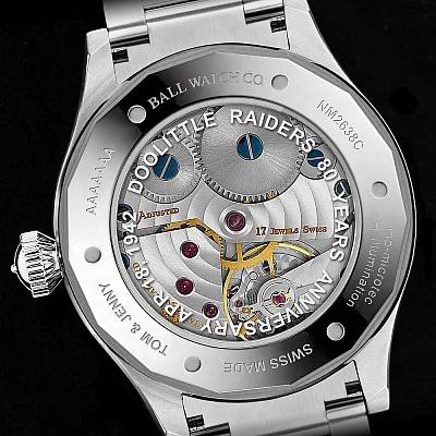 Ball Engineer Master II Doolittle Raiders 46mm Mechanical Small Second NM2638C-L1-GR