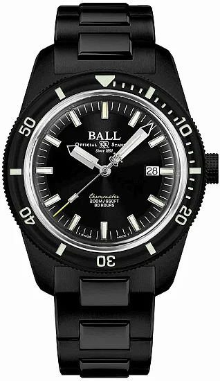 Ball Engineer Master II Skindiver Manufacture COSC Chronometer DD3208B-S2C-BK