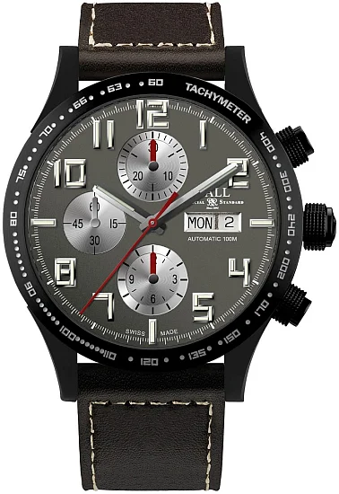 Ball Fireman Storm Chaser DLC Glow II Chronograph Limited Edition CM2192C-L4A-GY