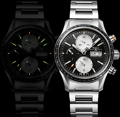 Ball Fireman Storm Chaser Pro Chronograph CM3090C-S1J-BK