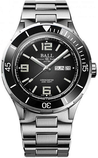 Ball Roadmaster Archangel 40mm COSC Chronometer DM3030B-S12CJ-BK