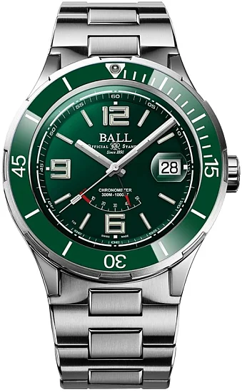 Ball Roadmaster Archangel 40mm COSC Chronometer Power Reserve DP3006A-S6CJ-GR