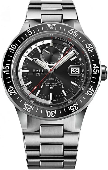 Ball Roadmaster First Responder Titanium Limited Edition 904L GM3180B-S1-BK