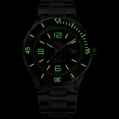 Ball Roadmaster M Archangel II 43mm DM3150B-S14CJ-BK