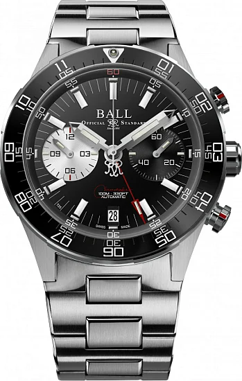 Ball Roadmaster Manufacture Chronograph COSC Chronometer Limited Edition DC3180C-S1CJ-BK
