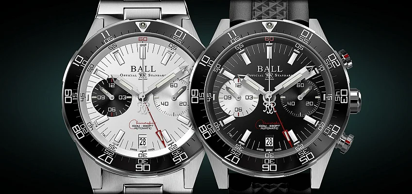 Ball Roadmaster Manufacture Chronograph COSC Chronometer Limited Edition DC3180C-P1CJ-BK