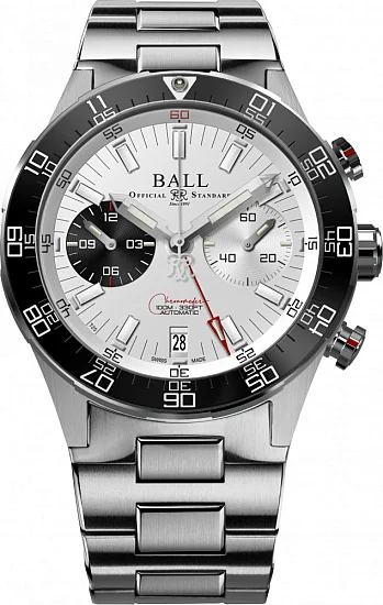 Ball Roadmaster Manufacture Chronograph COSC Chronometer Limited Edition Panda DC3180C-S1CJ-SL