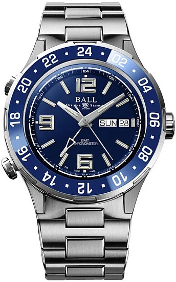 Ball Roadmaster Marine GMT 40mm COSC Chronometer DG3000A-S6CJ-BE