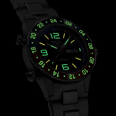 Ball Roadmaster Marine GMT 40mm COSC Chronometer DG3030B-S4C-BK