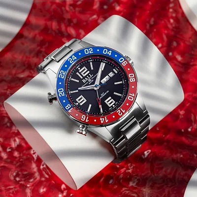 Ball Roadmaster Marine GMT 40mm COSC Chronometer DG3030B-S4C-BE