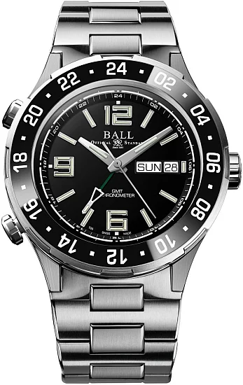 Ball Roadmaster Marine GMT 40mm COSC Chronometer DG3030B-S7CJ-BK