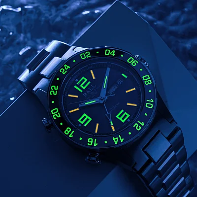 Ball Roadmaster Marine GMT 40mm COSC Chronometer DG3030B-S1CJ-BE