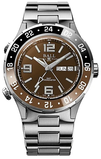Ball Roadmaster Marine GMT 40mm COSC Chronometer DG3030B-S3C-BR